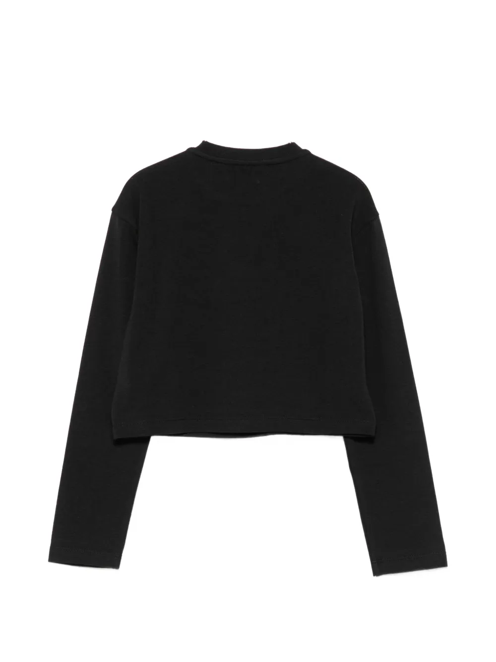 Pinko Kids T-shirt met geborduurd logo Zwart