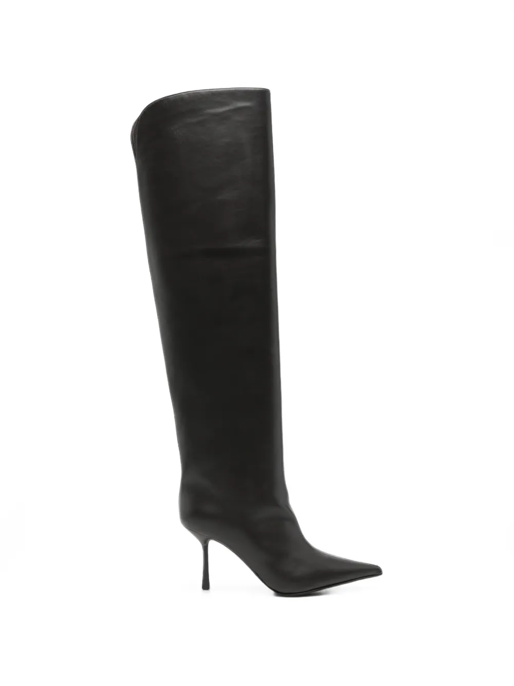 Le Silla pointed-toe leather boots