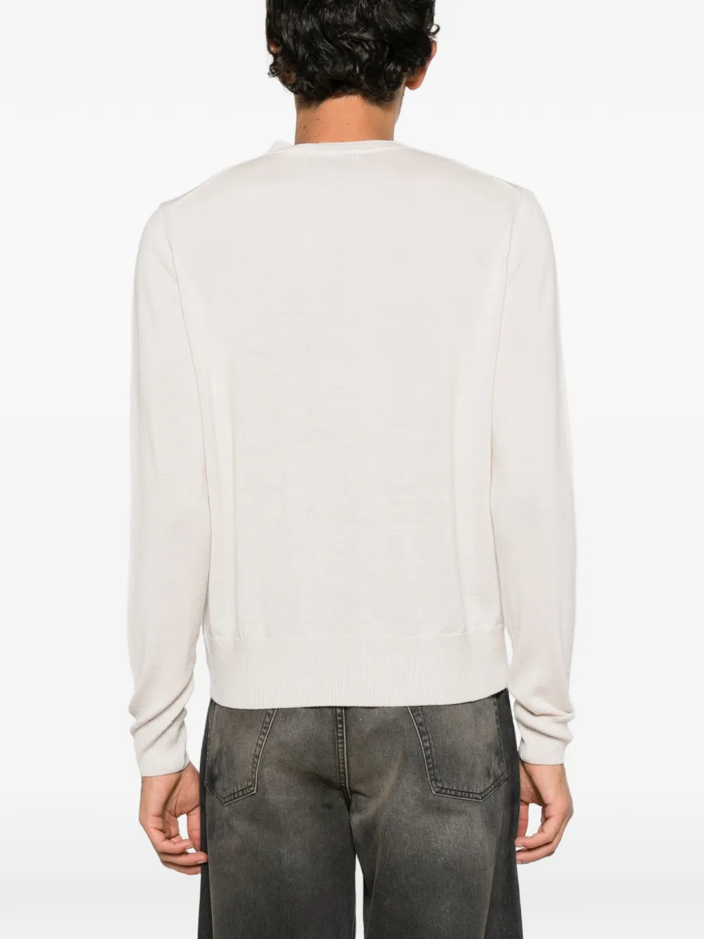 Vivienne Westwood Orb-embroidered sweater Beige