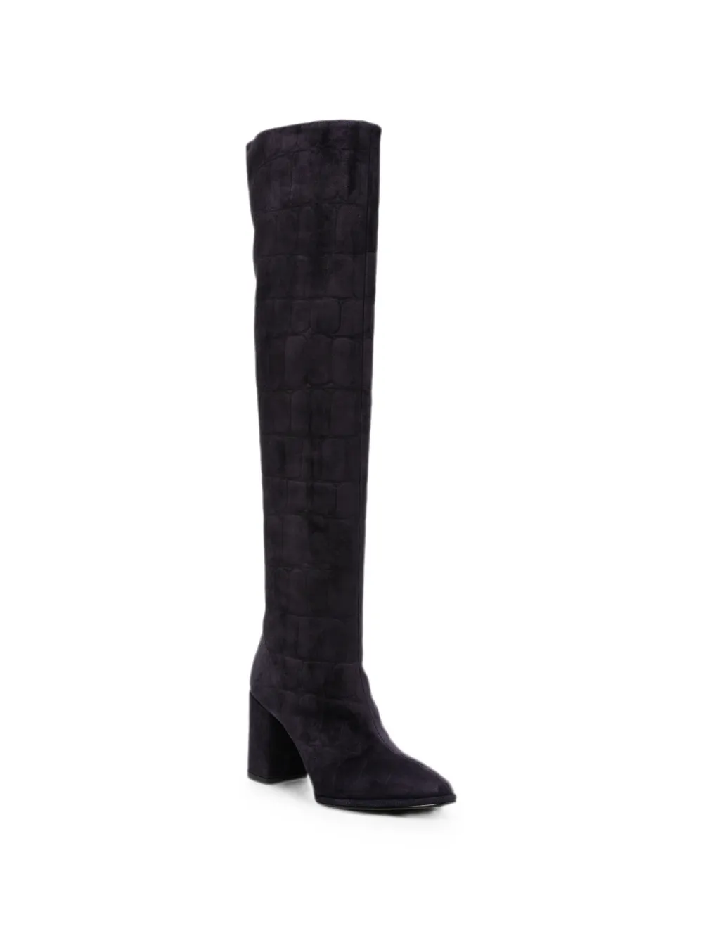 Le Silla round-toe knee-high boots Blauw
