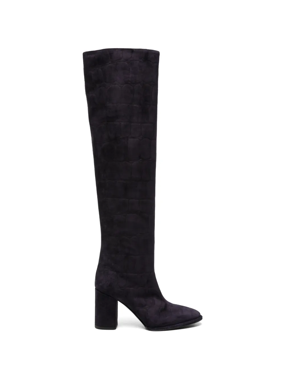 Le Silla round-toe knee-high boots Blauw