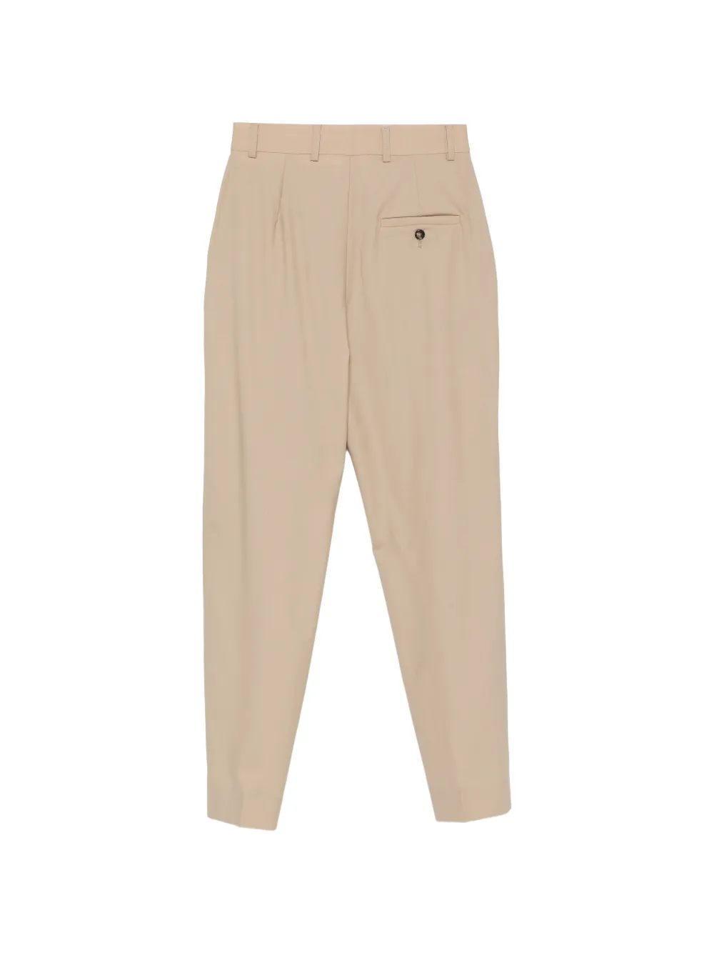 Moschino belt-loop pocket trousers Beige