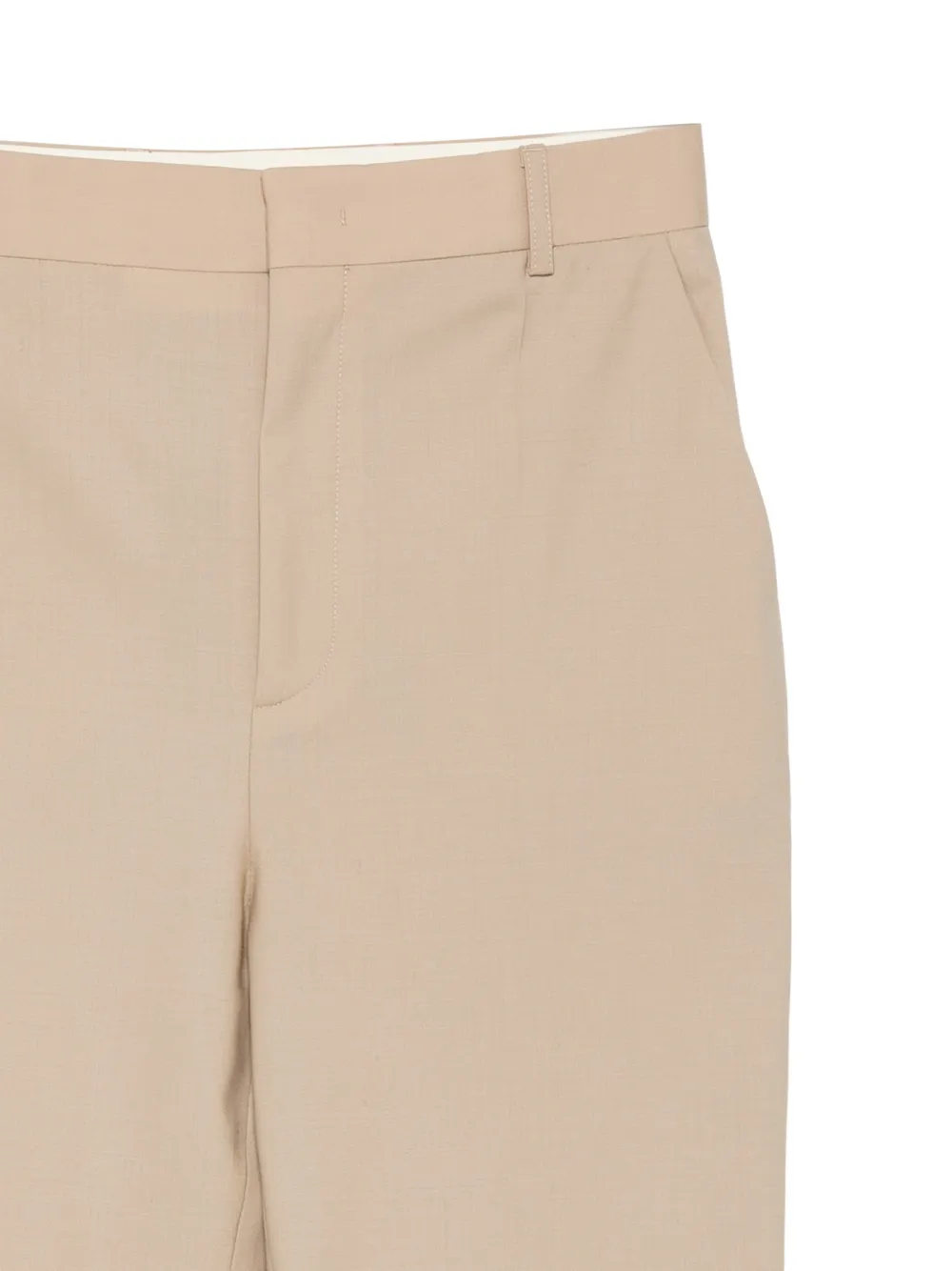 Moschino belt-loop pocket trousers Beige