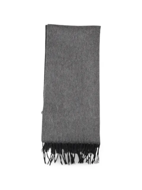Pal Zileri fringed cashmere scarf
