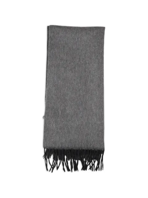 Pal Zileri fringed cashmere scarf