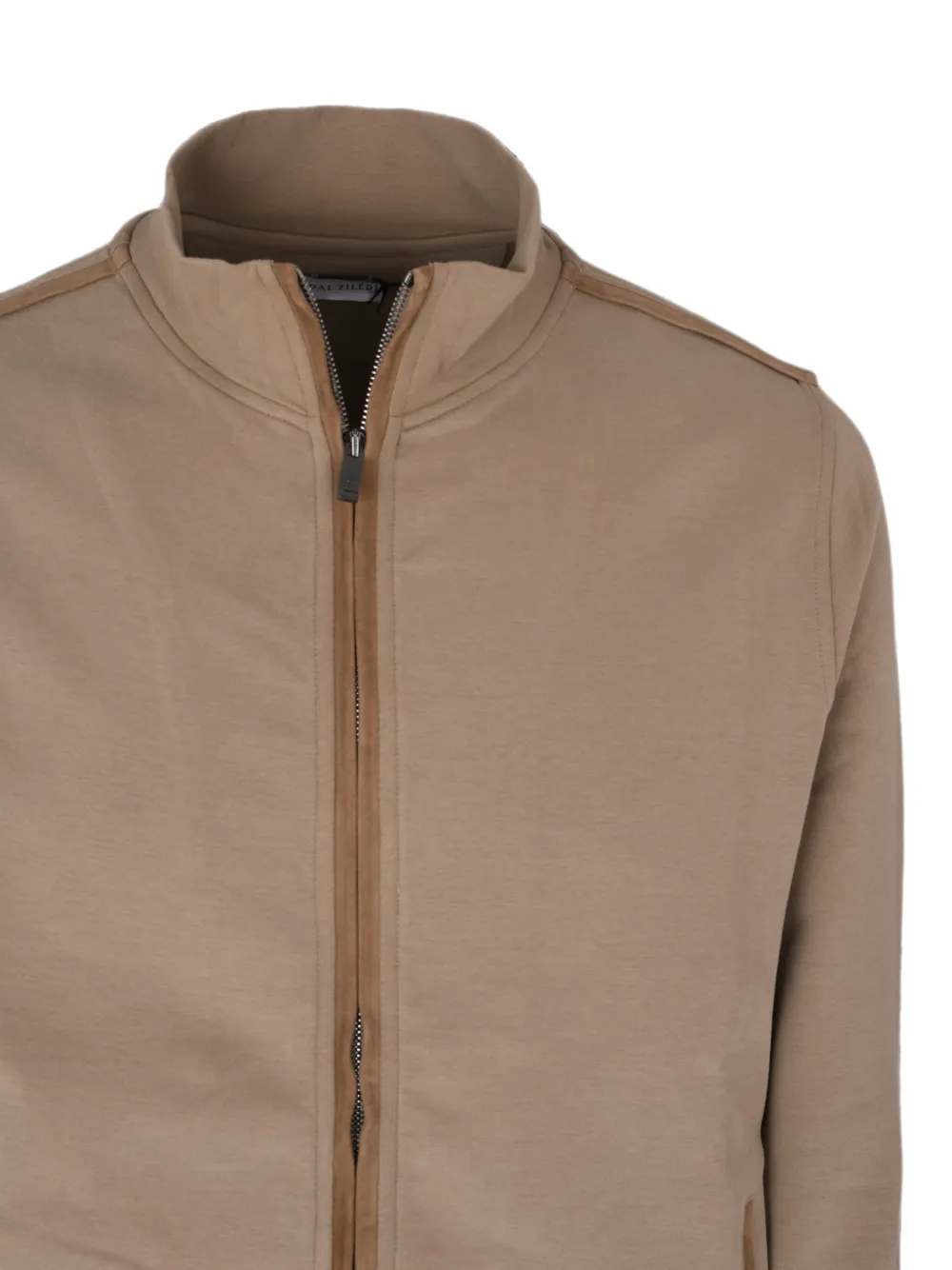 Pal Zileri Sweater met rits Beige