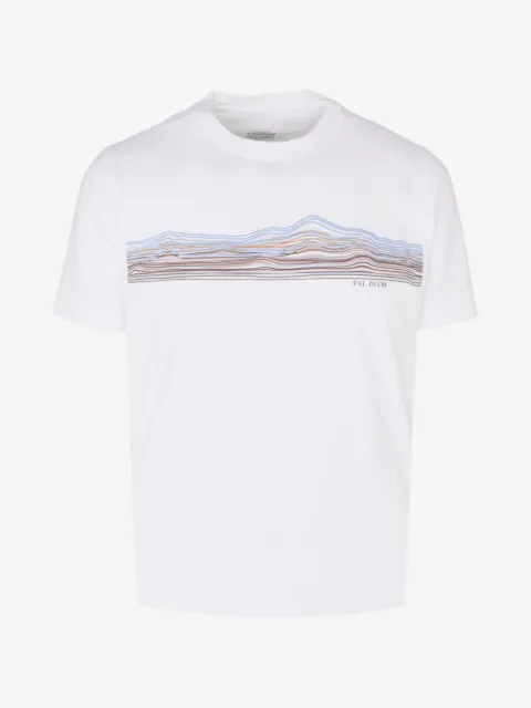 Pal Zileri camiseta con paisaje estampado