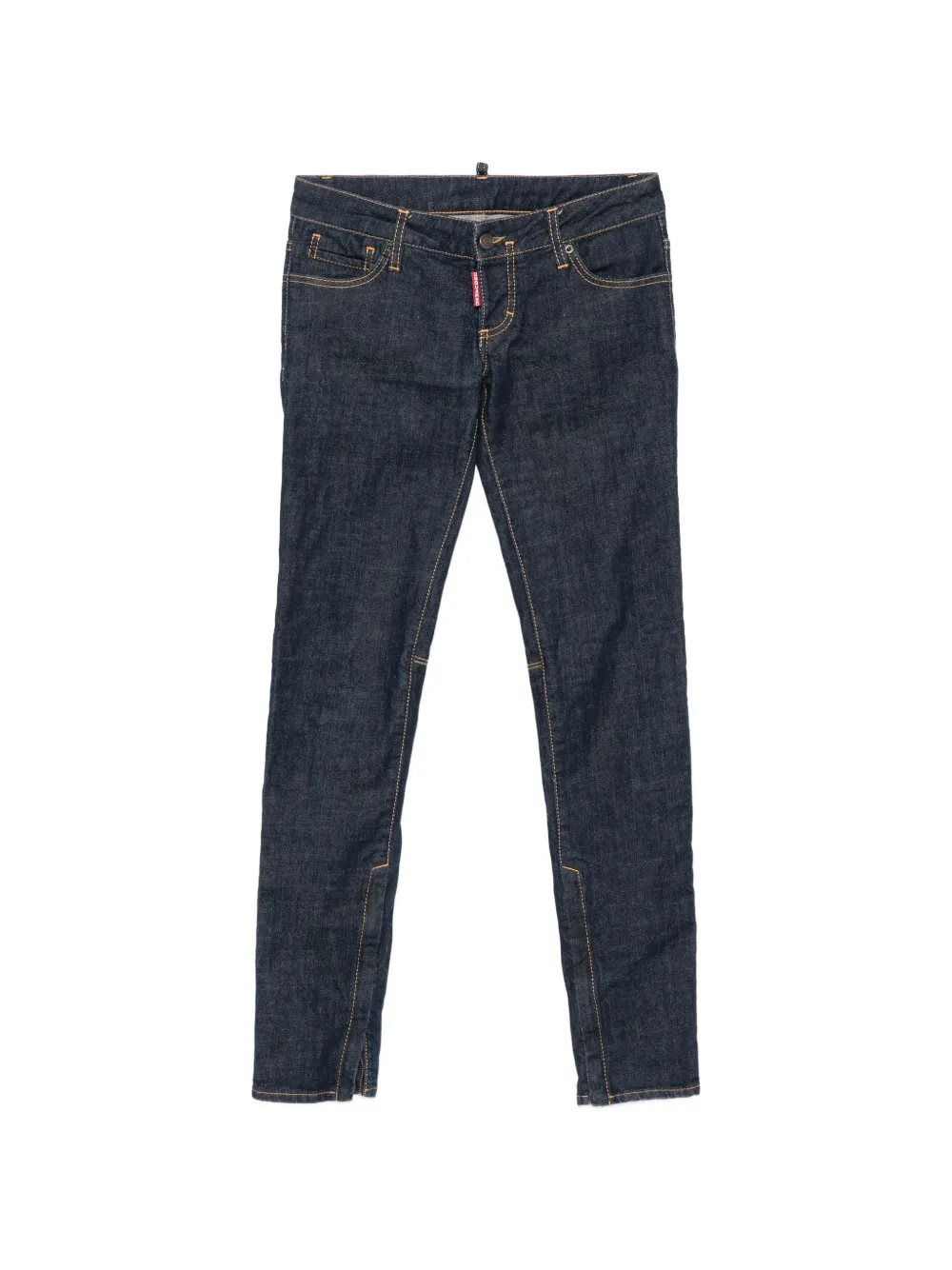 DSQUARED2 2000s low-rise jeans - Blu