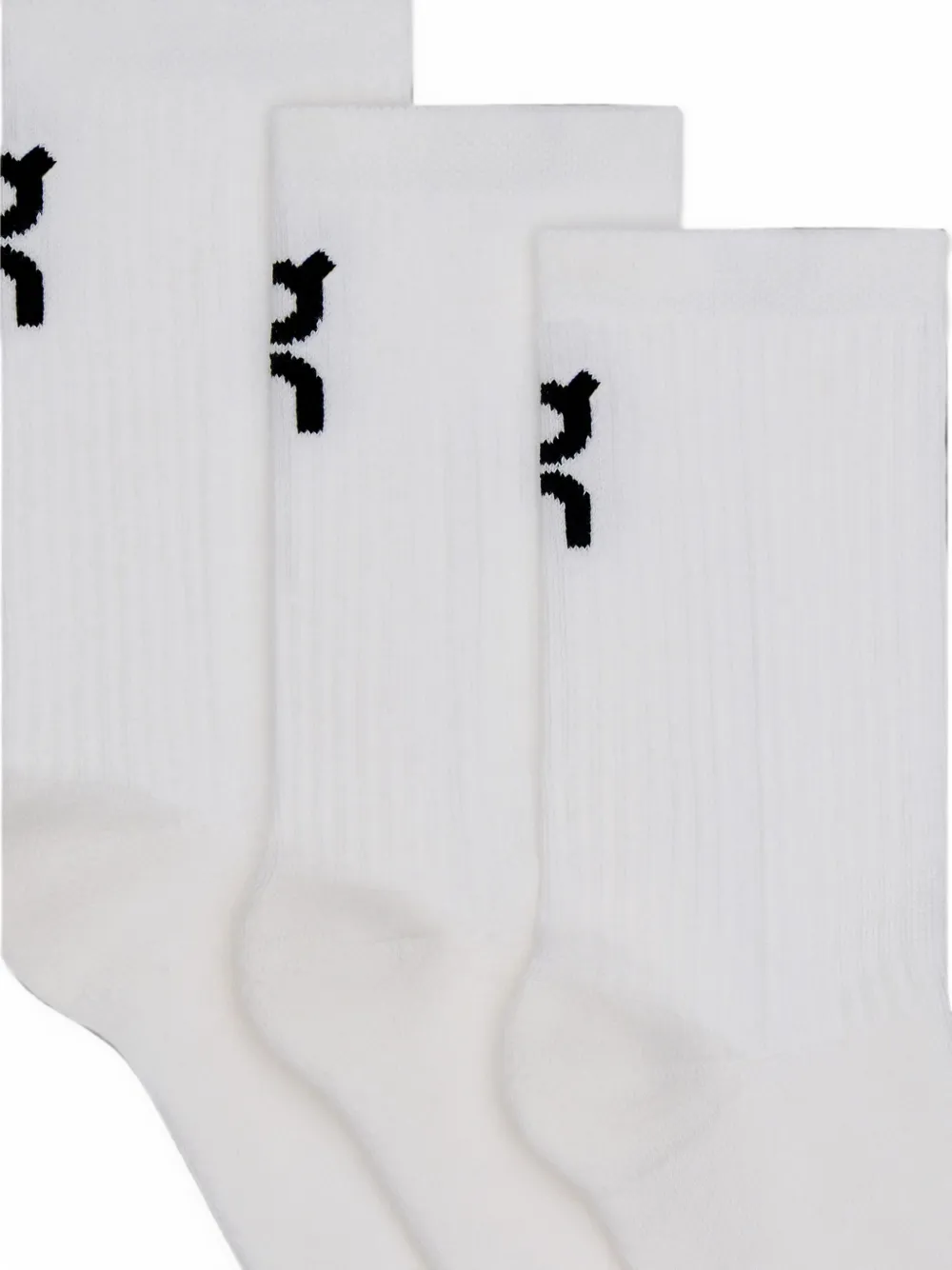 on running kids logo-print socks pack (pack of three) Wit