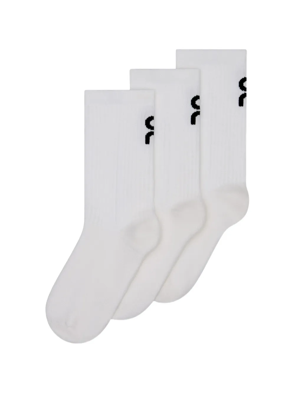 On running kids logo-print socks pack (pack of three) Wit
