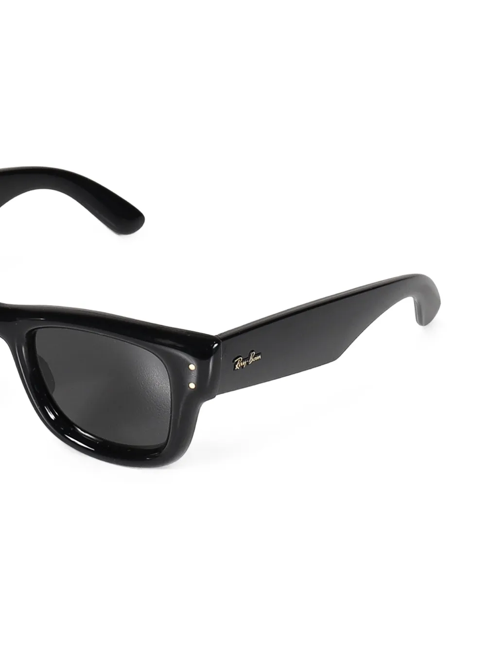 Ray-Ban Wayfarer Puffer zonnebril met vierkant montuur Zwart