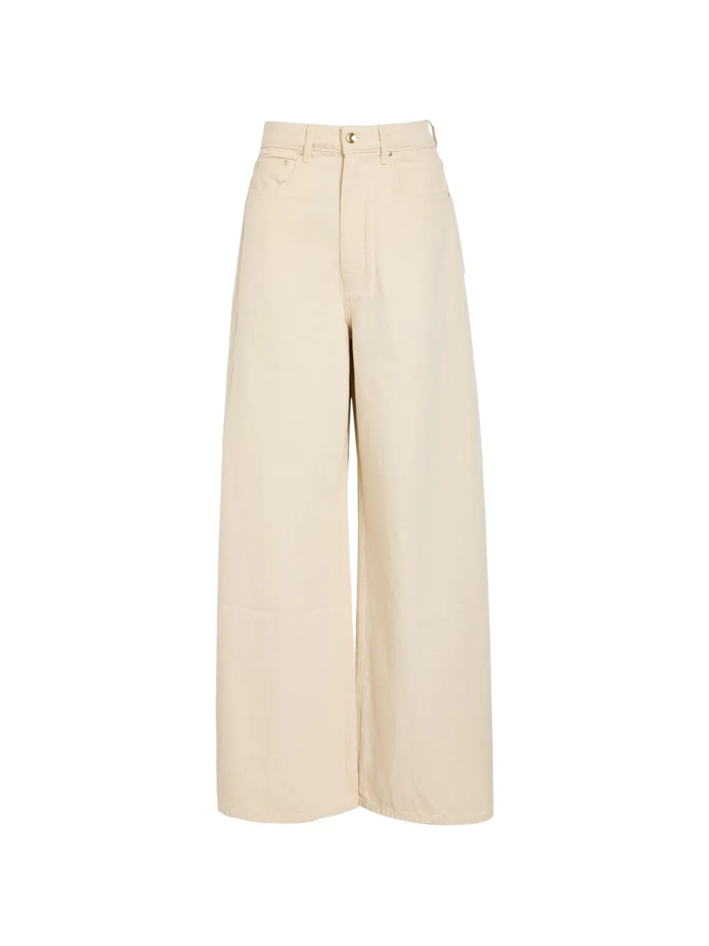 OSSOU wide-leg jeans - Toni neutri