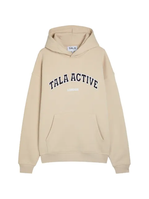 Tala logo-embroidered hoodie