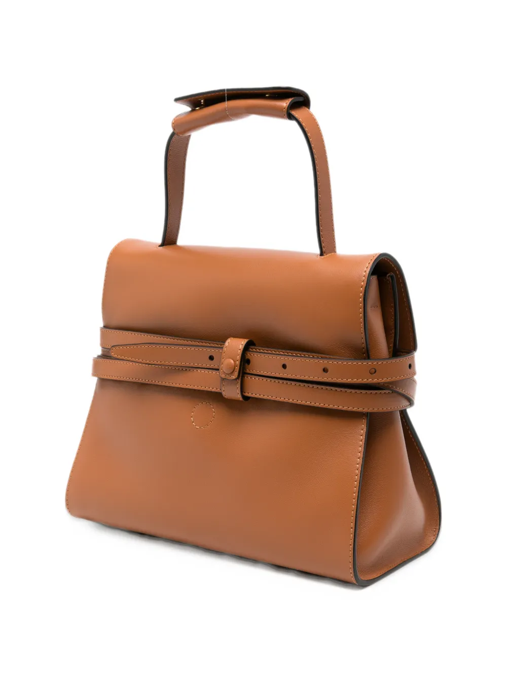 Moschino belt-detail tote bag Bruin