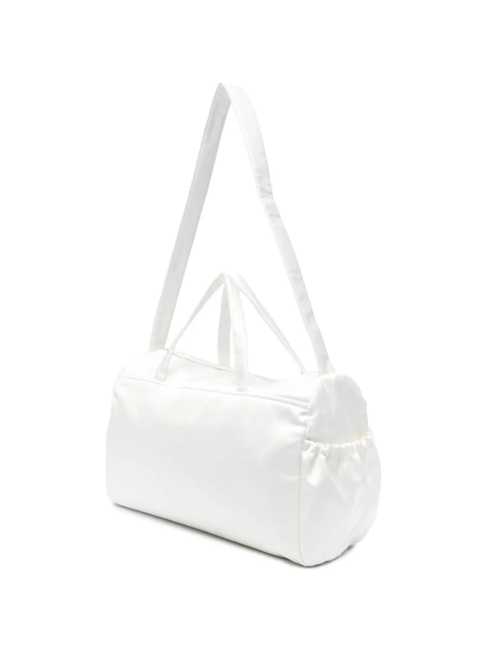 Elisabetta Franchi La Mia Bambina logo-embroidered changing bag Wit