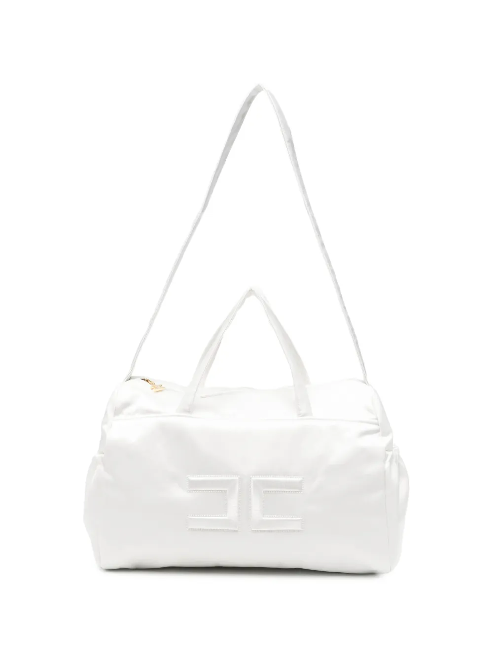 Elisabetta Franchi La Mia Bambina logo-embroidered changing bag Wit