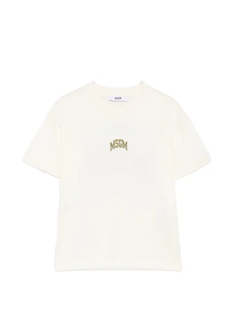 MSGM Kids logo-print T-shirt