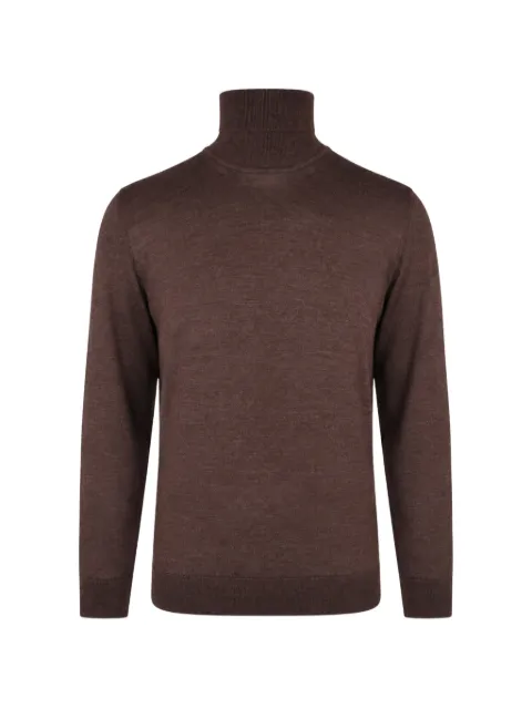 Pal Zileri ribbed-trim roll-neck sweater