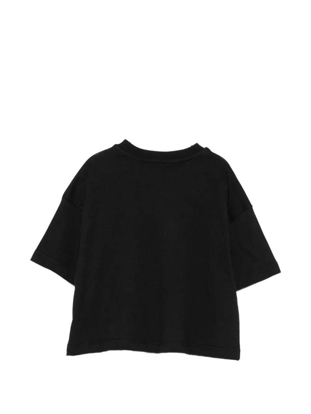 MSGM Kids T-shirt met logoprint Zwart