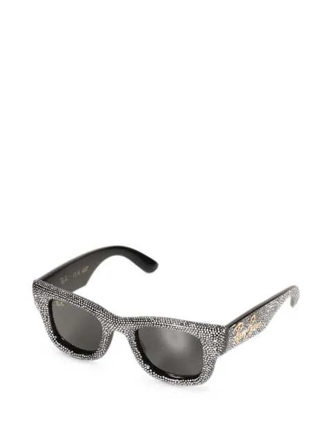 Ray-Ban x A$AP Rocky Wayfarer Puffer crystal pavè edition sunglasses