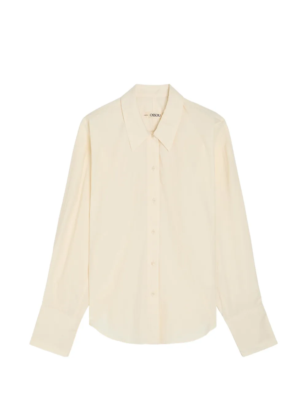 OSSOU Ridge long-sleeve shirt - Neutrals
