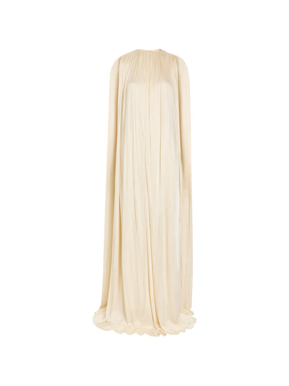 Petar Petrov ruched pocket maxi dress - Neutrals