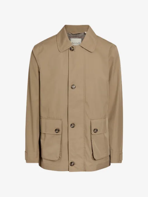 Gant button-down flap-pocket jacket