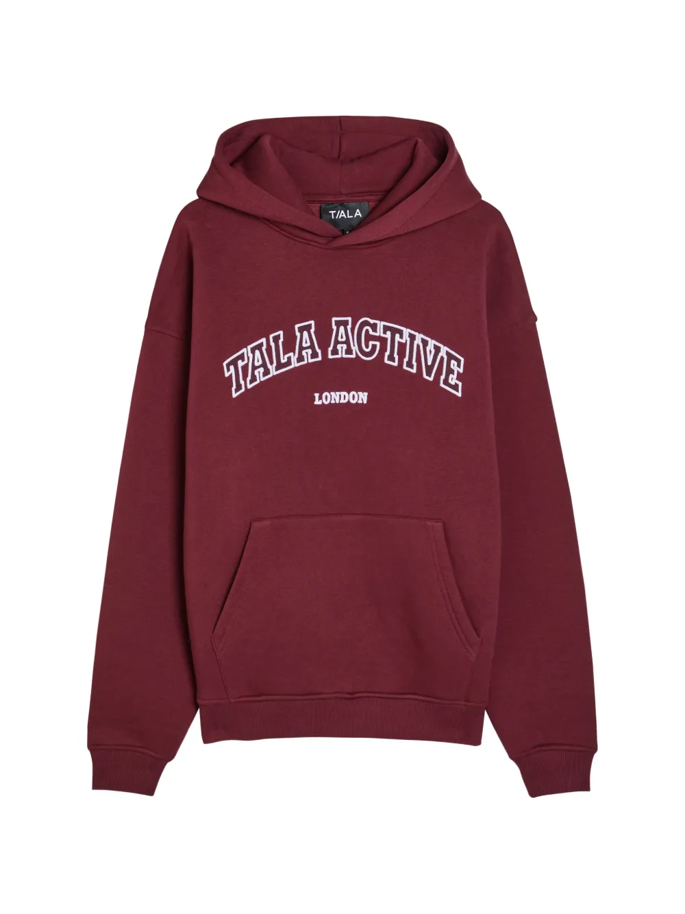 Tala Hoodie mit Kängurutasche - Rot
