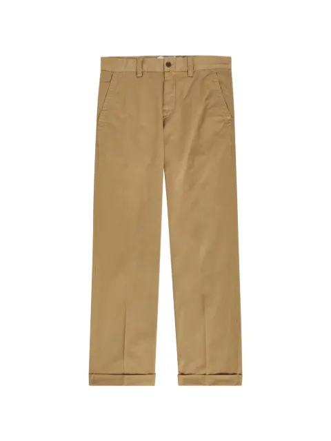 Gant button-fastening turn-up trousers
