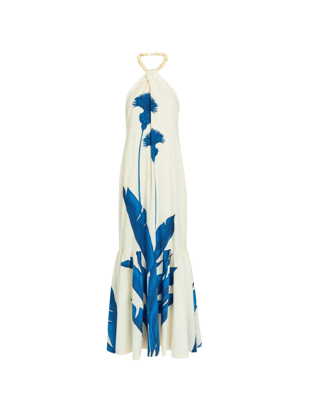 ANDRES OTALORA Viver Contigo maxi dress - Toni neutri