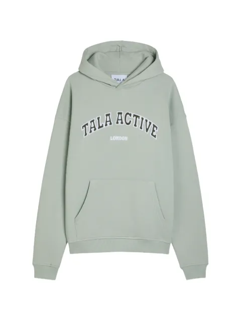Tala logo-print pouch-pocket hoodie