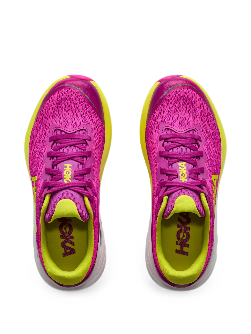 HOKA KIDS Rincon 4 mesh sneakers Roze
