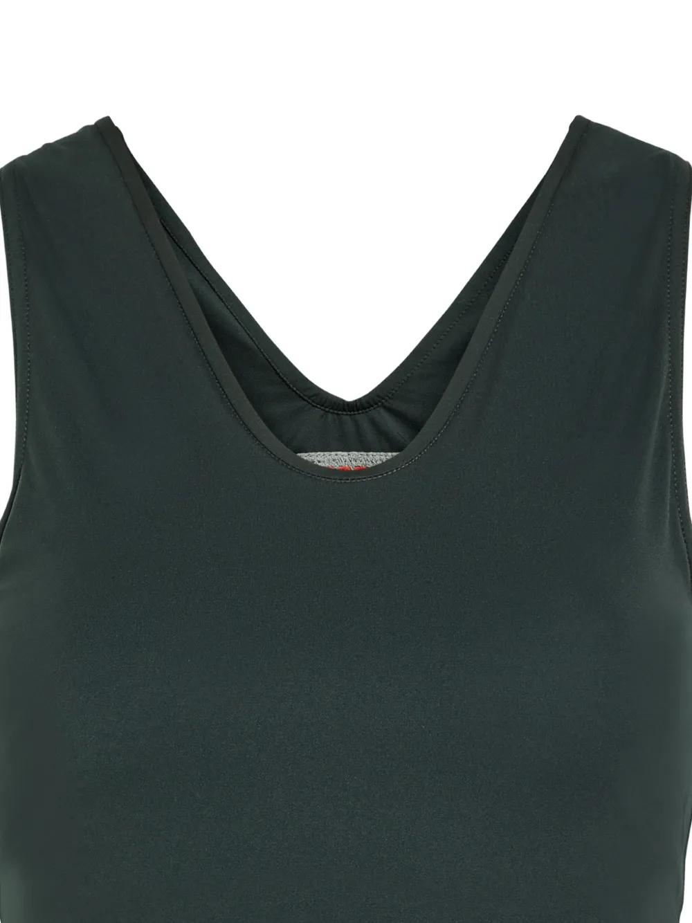 SPENCE Cosmic Racer V-neck tank top Groen