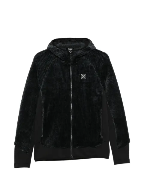 MONTURA waffle-knit hooded jacket
