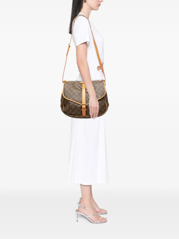 Louis Vuitton Pre-Owned 1991 モノグラム ソミュール 35 ショルダー