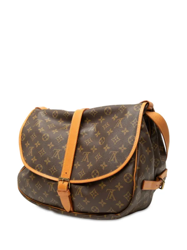 Louis Vuitton Pre-Owned 1991 モノグラム ソミュール 35 ショルダー