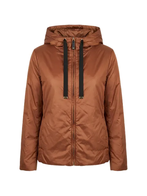 Max Mara drawstring hooded jacket