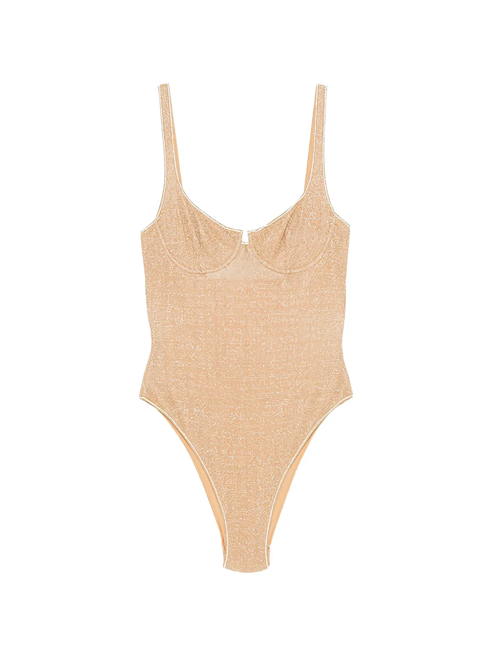 Oséree Lumière balconette swimsuit - Oro