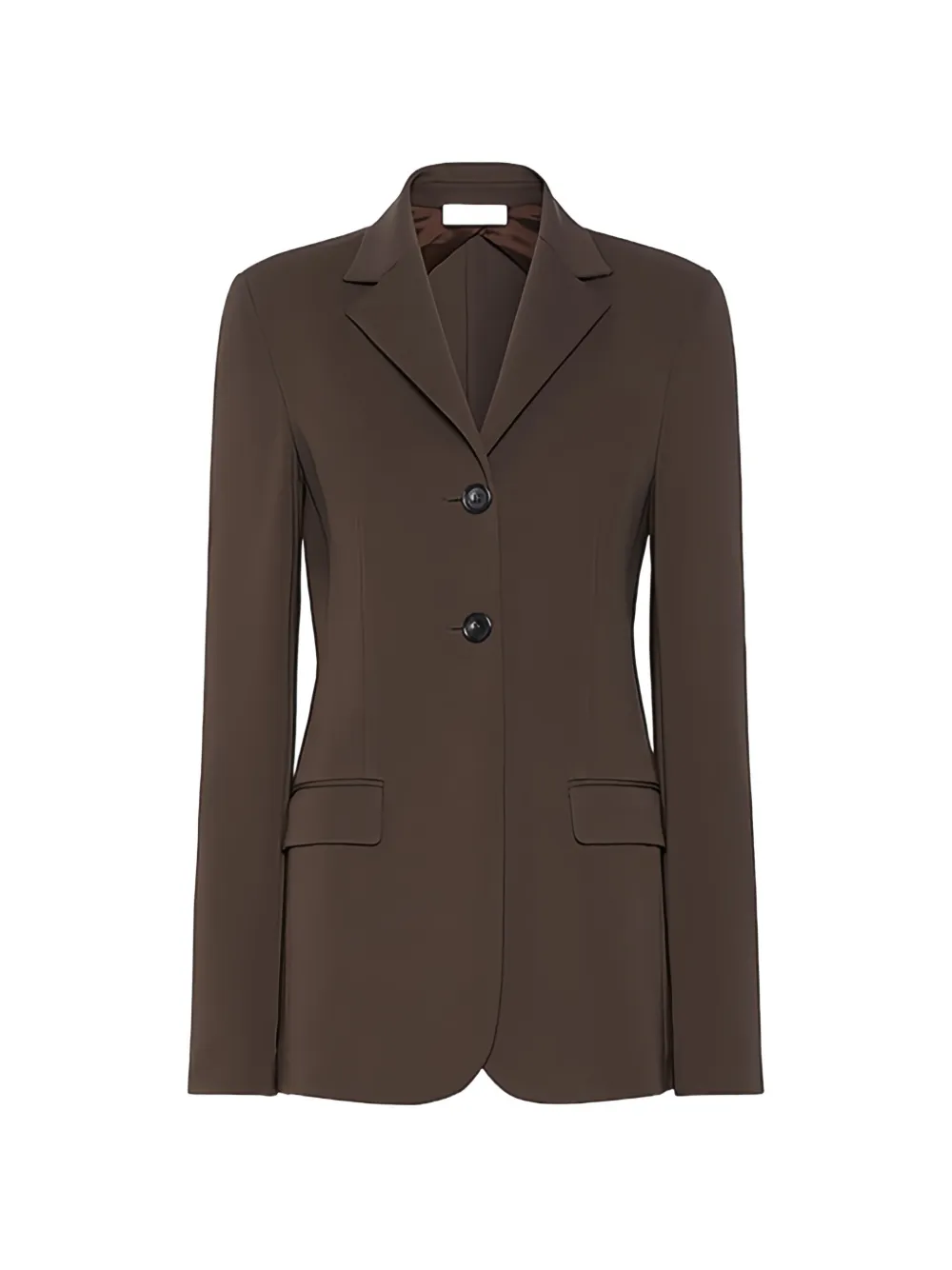 Sportmax Palo Single-breasted Blazer In Brown