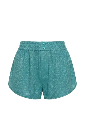 SP5DER OG Web Double Layer Shorts | Blue | FARFETCH CA