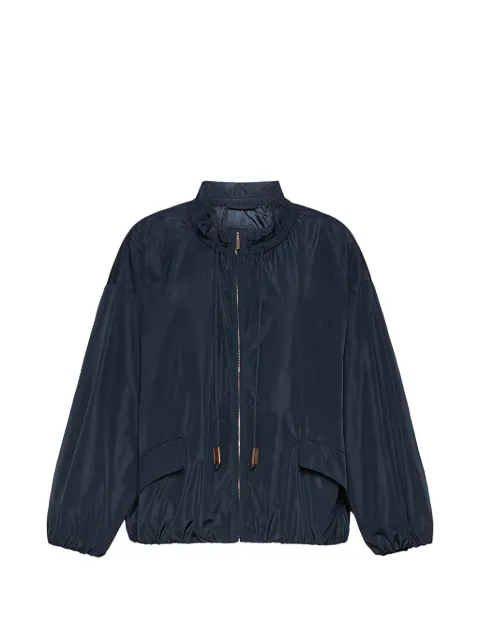 'S Max Mara drawstring-neck elasticated-hem jacket