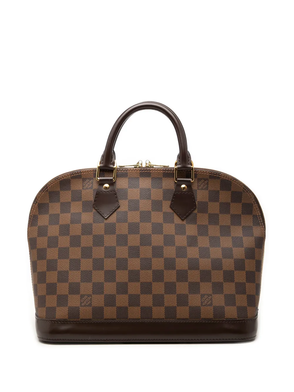 Louis Vuitton Pre-Owned 2008 Damier Ebene Alma PM handbag - Brown