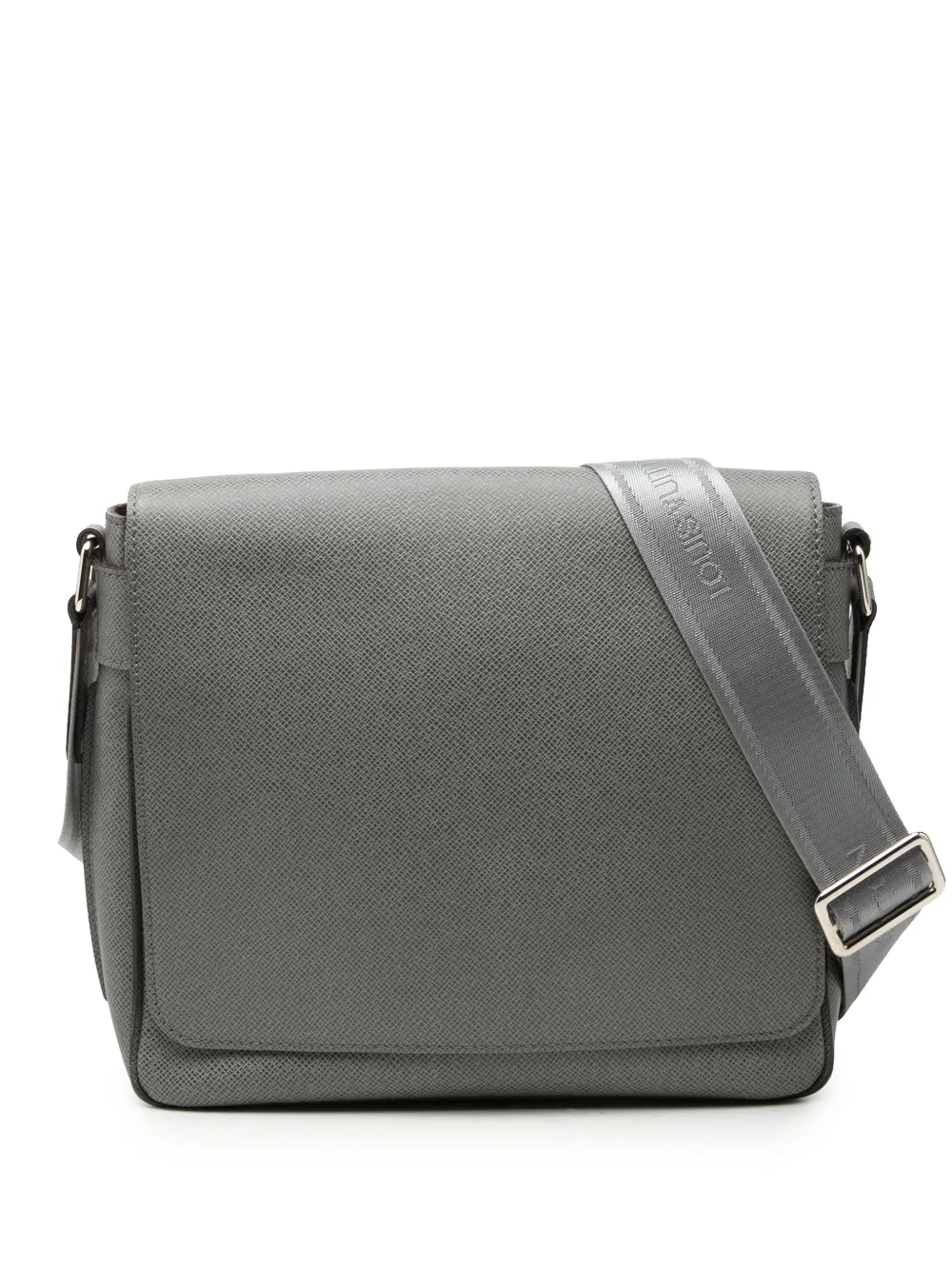 Louis Vuitton Pre-Owned 2012 Taiga Roman PM crossbody bag - Grigio