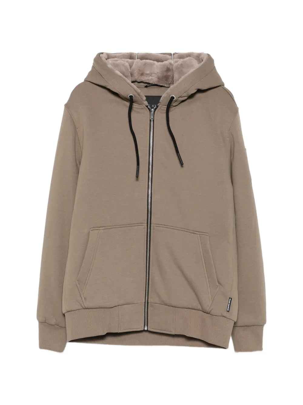 Moose Knuckles logo-patch sweatshirt - Toni neutri