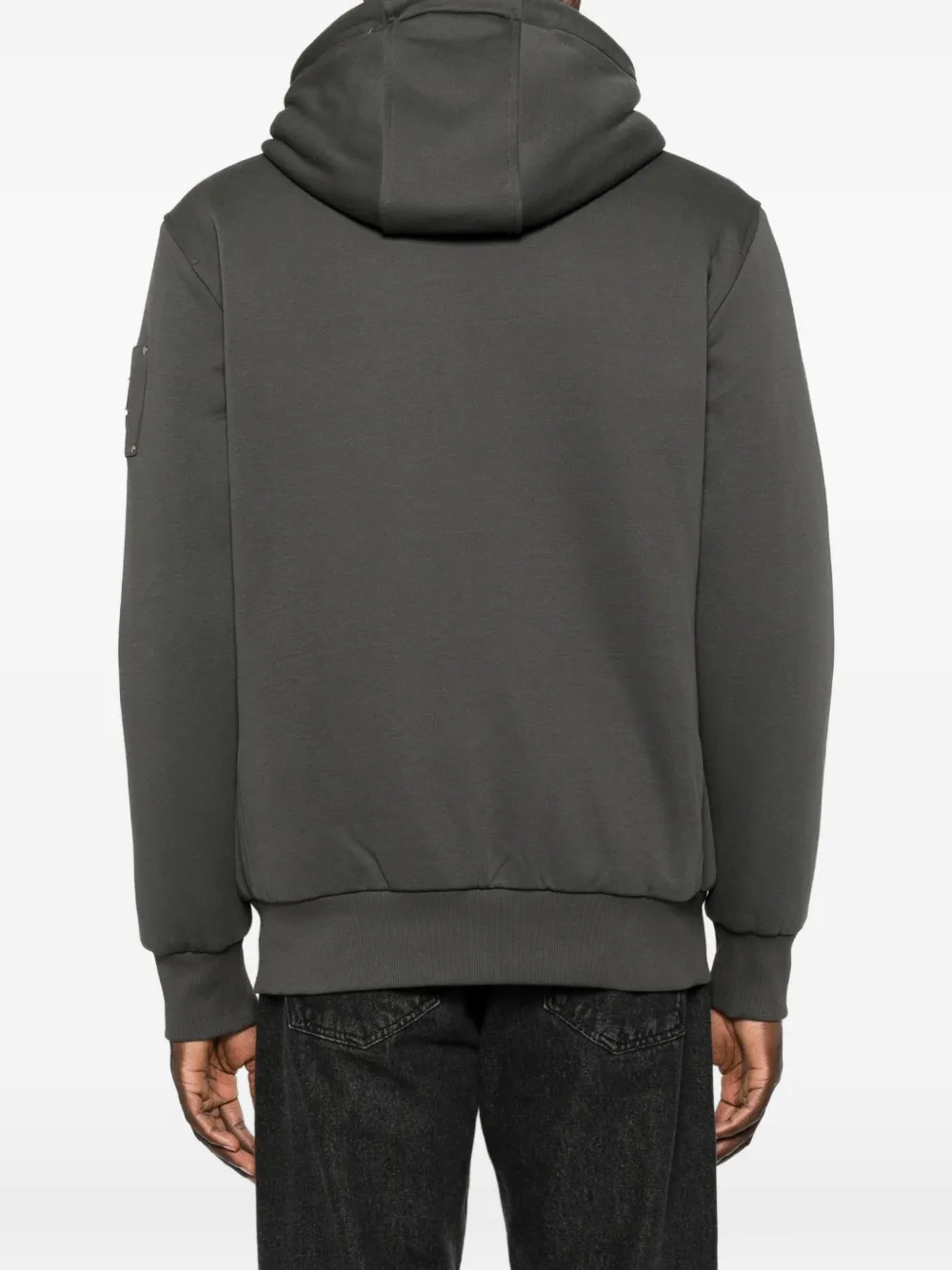 Moose Knuckles Classic Bunny hoodie Grijs