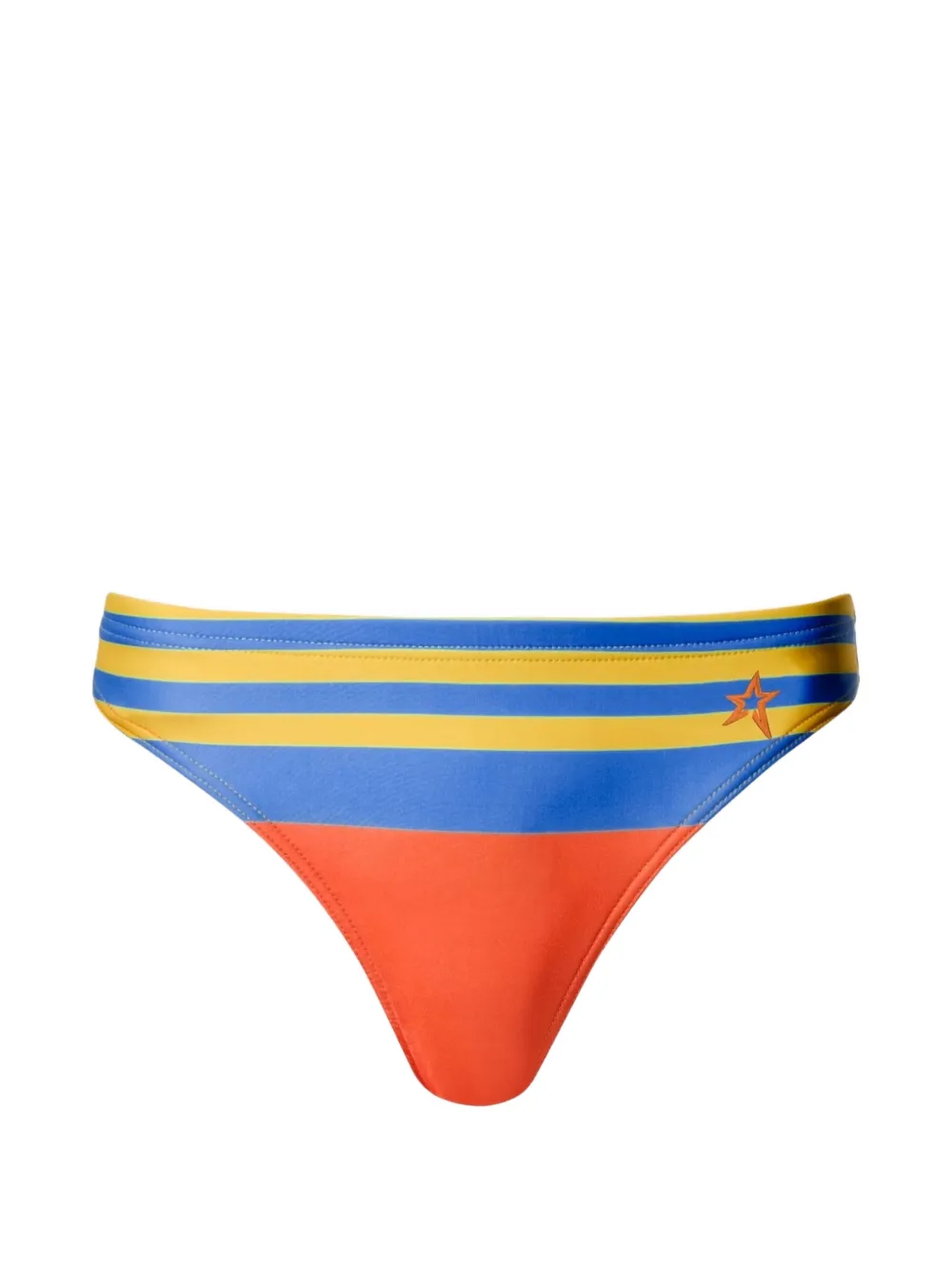 Perfect Moment stripe bikini bottoms - Blu