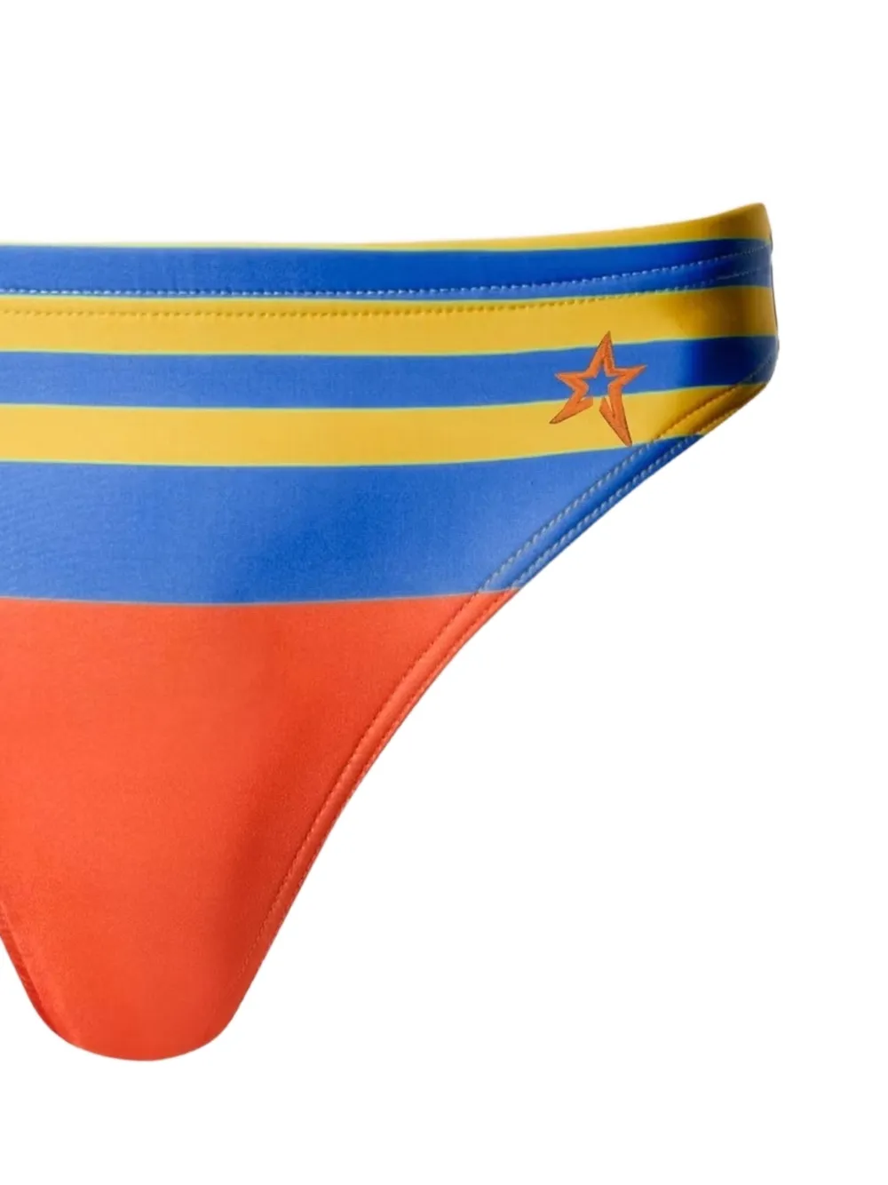 Perfect Moment Stripe Bikini Bottom Xl In Multi