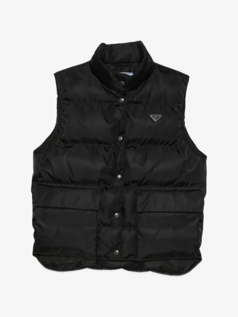 Prada chaleco acolchado de Re-Nylon