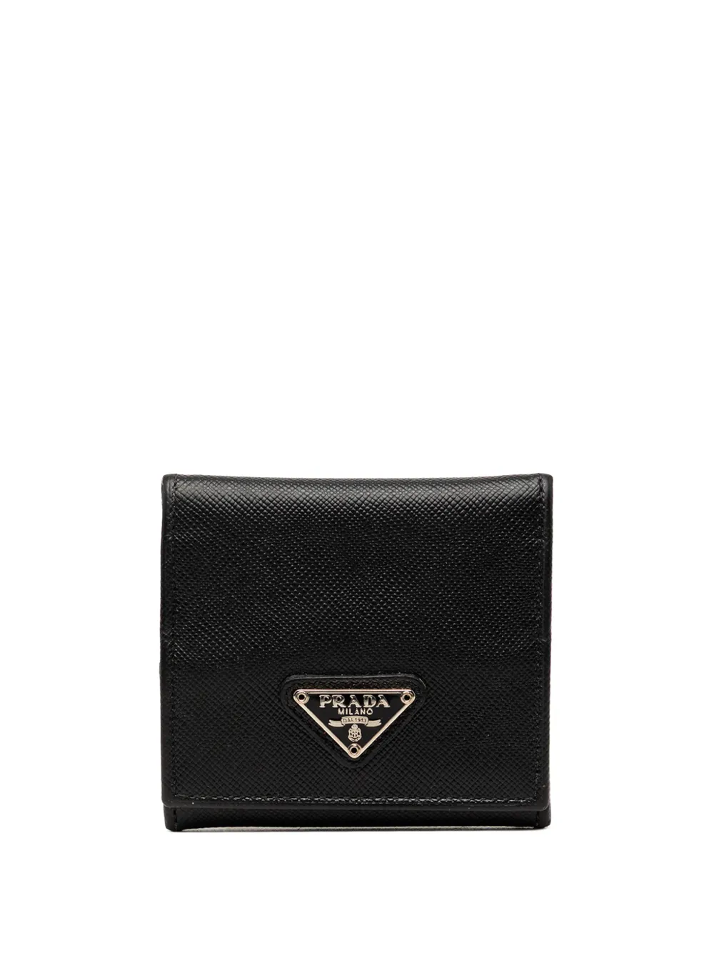 Prada Pre-Owned 2000-2013 Saffiano coin pouch - Schwarz