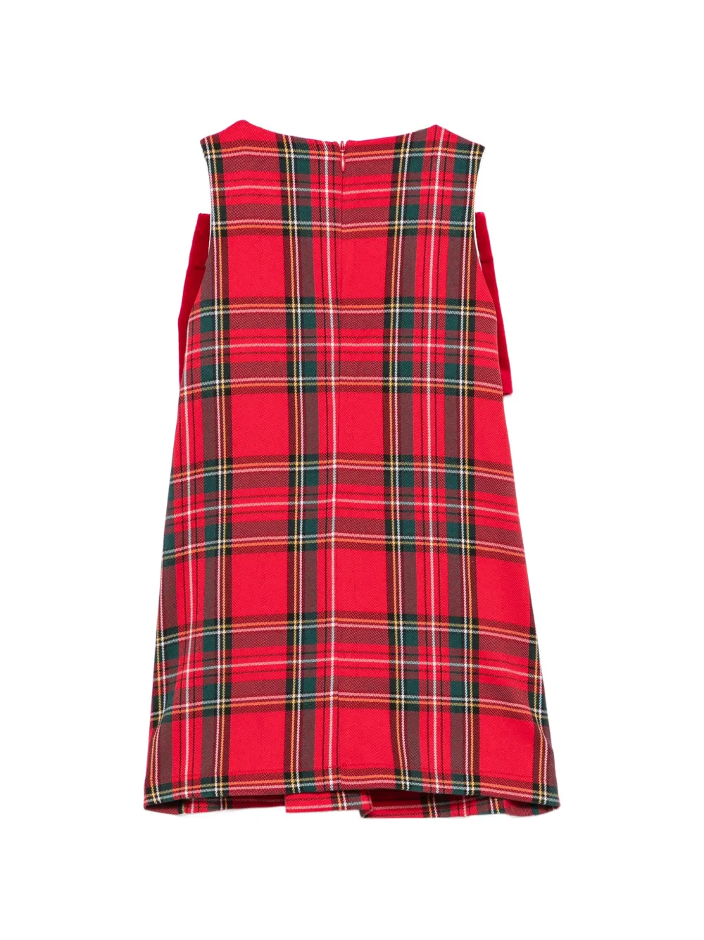 La Stupenderia Jurk met tartan ruit Rood